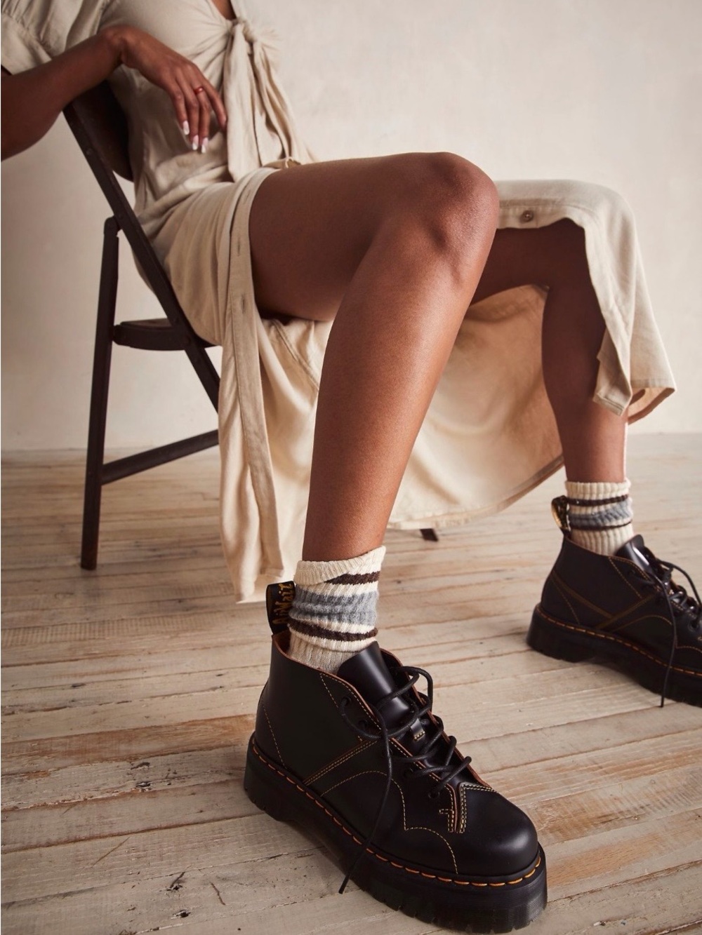 Free People Dr Marten Church Quad Shoe Boot NIB 😍